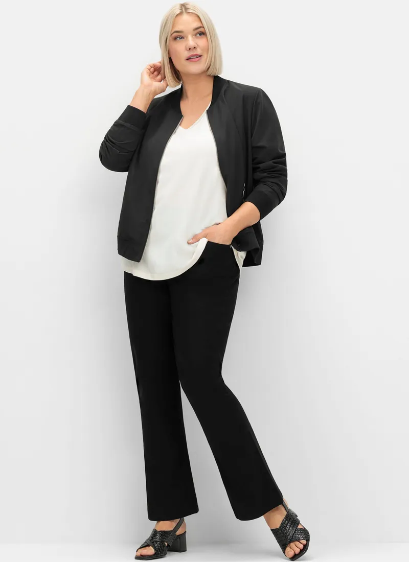 sheego 3/4-Arm-Shirt champagner, Champagner, – Produktbild 2 von 2