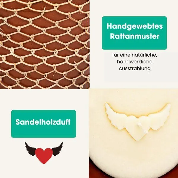 Good To Give Good To Give Duftkerzen Set Sandelholz – Palmwachs Duftkerzen – Fair Trade – 100 Stunden Brenndauer – Produktbild 4 von 4