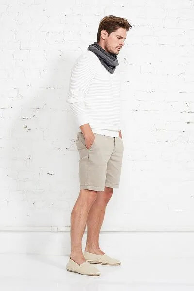 Wunderwerk Wunderwerk Kurze Herrenhosen aus Bio-Baumwolle "Mika short", Beige (clay beige 240), – Produktbild 2 von 4