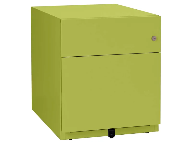 Bisley Bisley Rollcontainer "Note" 1 Schublade, 1 HR T 56,5 cm grün – Produktbild 1 von 1