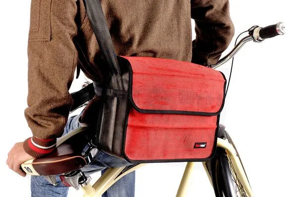 Feuerwear Feuerwear Scott 17 Laptoptasche Umhängetasche, Rot, – Produktbild 2 von 3