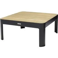 Garten-Couchtisch "Portals", 72 x 72 cm, schwarz – Produktbild 1 von 1