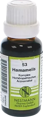 Nestmann Pharma HAMAMELIS KOMPLEX Nestmann Nr.53 Dilution 20 ml Dilution – Produktbild 1 von 1