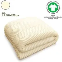 Sonnenstrick Sonnenstrick – Kuscheldecke aus Merino-Schurwolle für Erwachsene (140 x 200 cm) GOTS – Produktbild 1 von 1