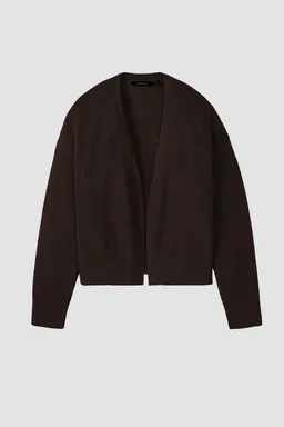 recolution Recolution Damen vegan Strickjacke Moringa Chocolate – Produktbild 1 von 1