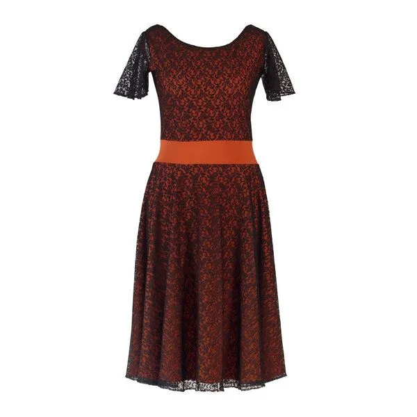 Frija Omina Frija Omina Bio-Kleid Perle, Rost (orange), – Produktbild 1 von 2