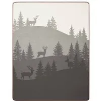 biederlack biederlack Wohndecke Serie Alp Chic "Deerlight", 80 % recycelte Fasern – Produktbild 1 von 1