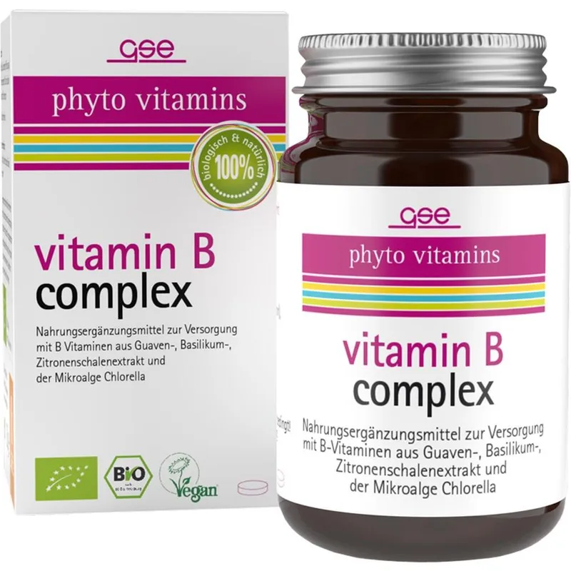 GSE Vertrieb Biologische Nahrungsergänzungs- & Heilmittel GSE VITAMIN B COMPLEX BIO – Produktbild 1 von 1