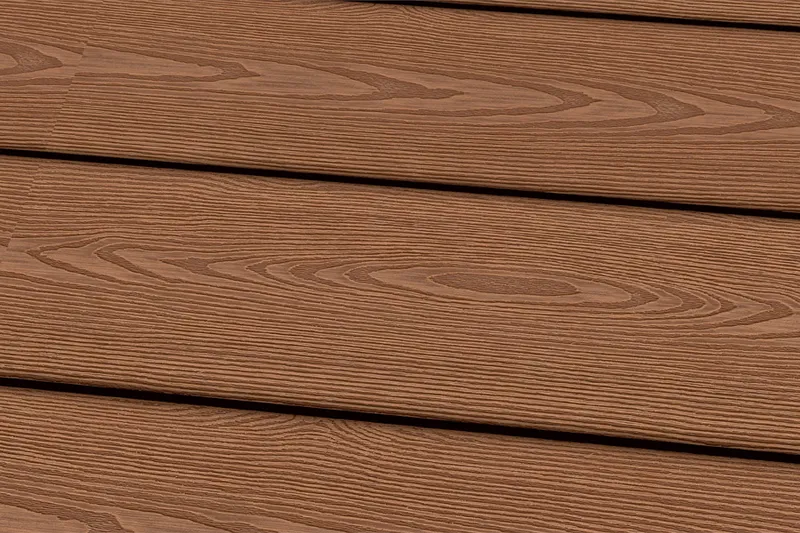 woodstore24 WPC Terrassendiele, Massivdiele, hellbraun Holzstruktur, 22 mm (Stärke) x 143 mm (Breite), 3D Oberfläche Länge 3 m – Produktbild 1 von 1