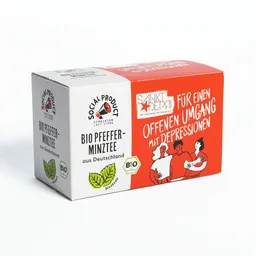 social product social product BIO-PFEFFERMINZTEE X ST. DEPRI (MULTIPACK) – Produktbild 1 von 1
