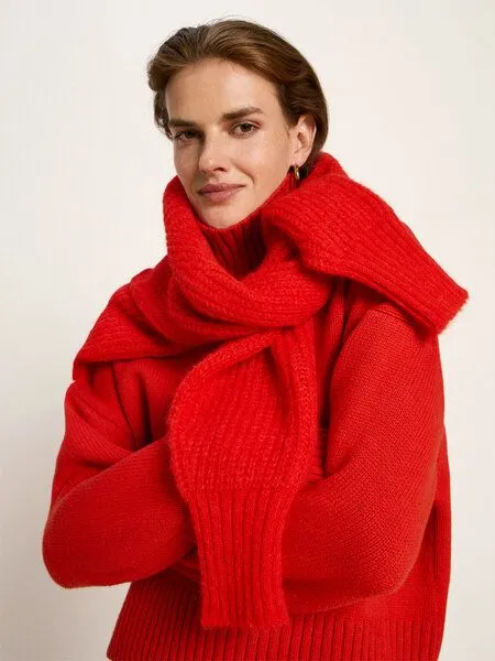 LANIUS LANIUS Oversized Pullover, Red alert, – Produktbild 5 von 5