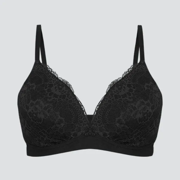 comazo|earth comazo|earth Fairtrade BH mit Spitze, Black, – Produktbild 2 von 4