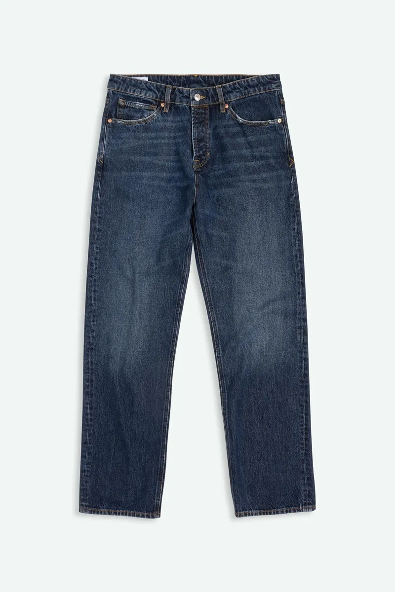 Kings Of Indigo Kings of Indigo Herren vegan Jeans Roy Loose Leg Dunkelblau, Dunkelblau, – Produktbild 2 von 2