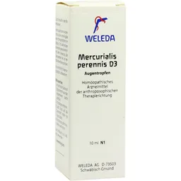 Weleda WELEDA MERCURIALIS PERENNIS D 3 Augentropfen 10 ml Augentropfen – Produktbild 1 von 1
