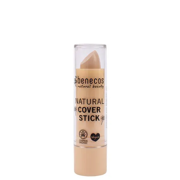 Benecos benecos Biokosmetik - Cover Stick - hohe Deckkraft - vegan, Beige, – Produktbild 1 von 4