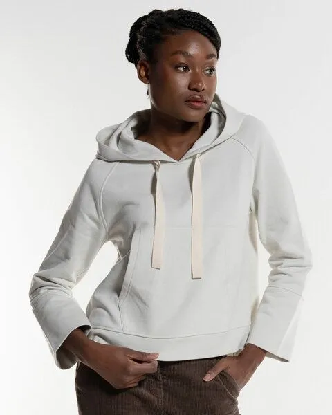 Alma & Lovis Alma & Lovis Softer Raglan-Sweater aus Organic Cotton | Cosy Hoodie, Ecru (weiß), – Produktbild 1 von 4
