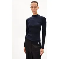 ARMEDANGELS ARMEDANGELS ALAANIA Damen Pullover Slim Fit aus Bio-Baumwolle, Night sky, – Produktbild 1 von 1