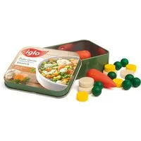 Erzi Gemüse von Iglo in der Dose 5,9x7,5x2,4cm – Produktbild 1 von 1