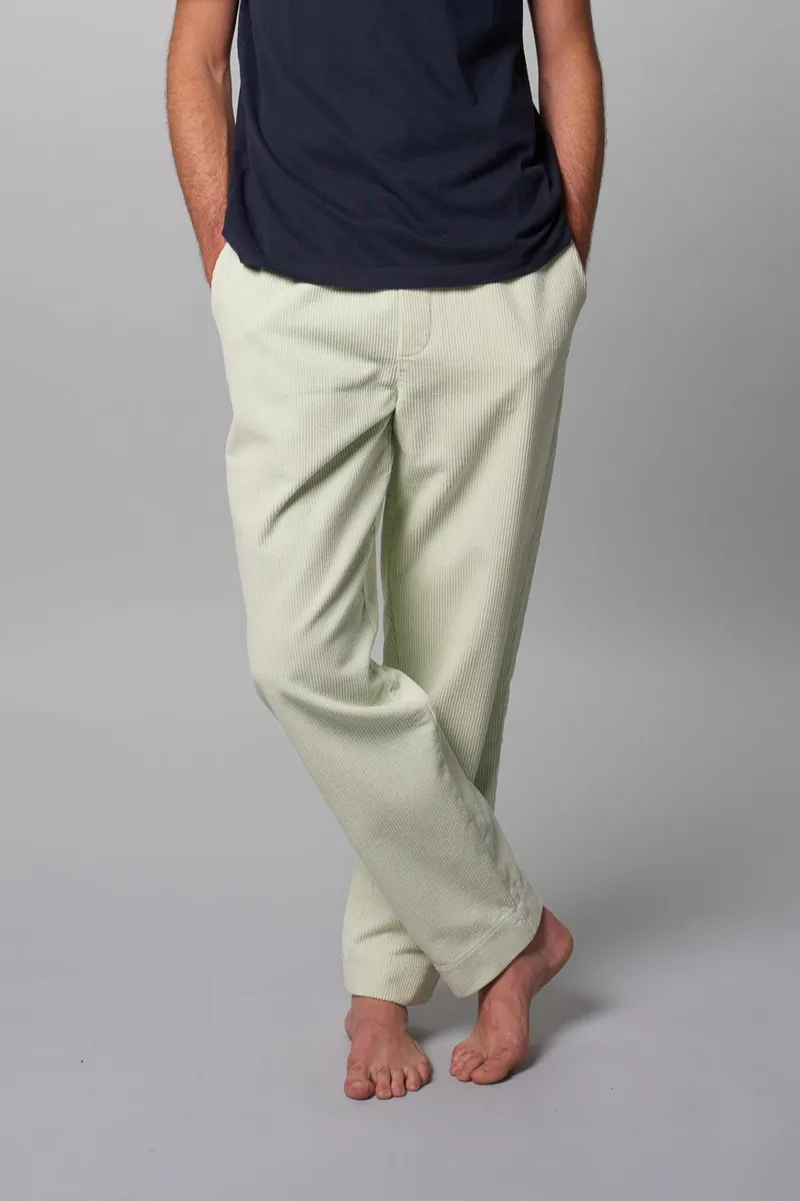Côtelé Côtelé Herren vegan Hose Lazy Washed Grün, Grün, – Produktbild 2 von 2