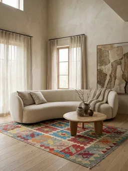 Rugtales Kelim Gashgai Rugtales aus Schurwolle, 173x238 cm – Produktbild 1 von 1