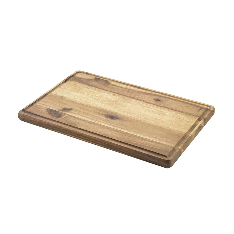 Metaltex Metaltex Schneidebrett rechteckig aus Akazienholz 39 x 26 x 2 cm, Braun, – Produktbild 1 von 4