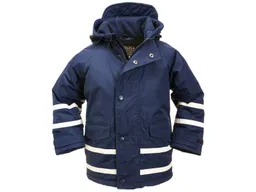 BMS BMS Kinder Winterjacke atmungsaktiv und wasserdicht SoftLan marine Gr.92 – Produktbild 1 von 1