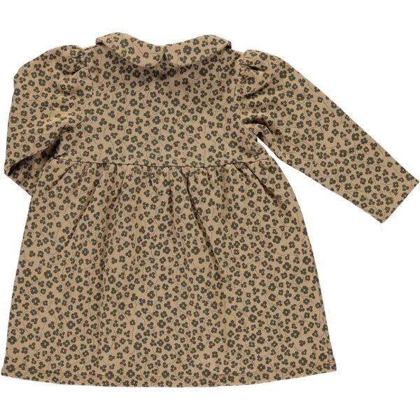 PETER JO PETER JO Kleid aus Bio-Fleece-Baumwolle Montana, Camel, – Produktbild 3 von 3
