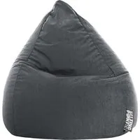 Sitzsack "easy L", 70 x 90 cm, anthrazit – Produktbild 1 von 1