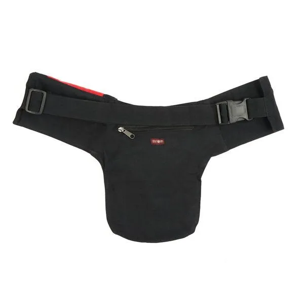 short'n'pietz short'n'pietz handgenähte Gürteltasche mit verstellbarem Gürtel, Rot, – Produktbild 8 von 8