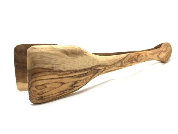 Olivenholz erleben Olivenholz erleben Grillzange aus Olivenholz, 36 cm lang – Produktbild 6 von 7