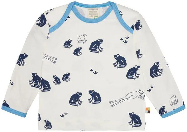 loud + proud loud + proud Babys & Kinder Shirt Druck, GOTS-zertifiziert, Ultramarine(blau), – Produktbild 3 von 5