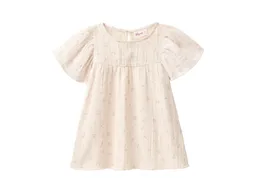 People Wear Organic People Wear Organic Musselin-Bluse kleine Kirschen natur Gr. 122/128 – Produktbild 1 von 1
