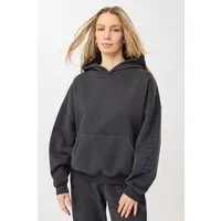 mandala MANDALA Damen vegan Hoodie Basic Signature Grau – Produktbild 1 von 1