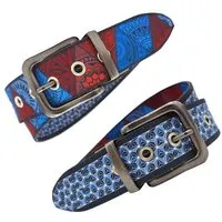 Seegarn Seegarn - Gürtel / Wendegürtel SeeTiefe 4cm, Patina silber, – Produktbild 2 von 5