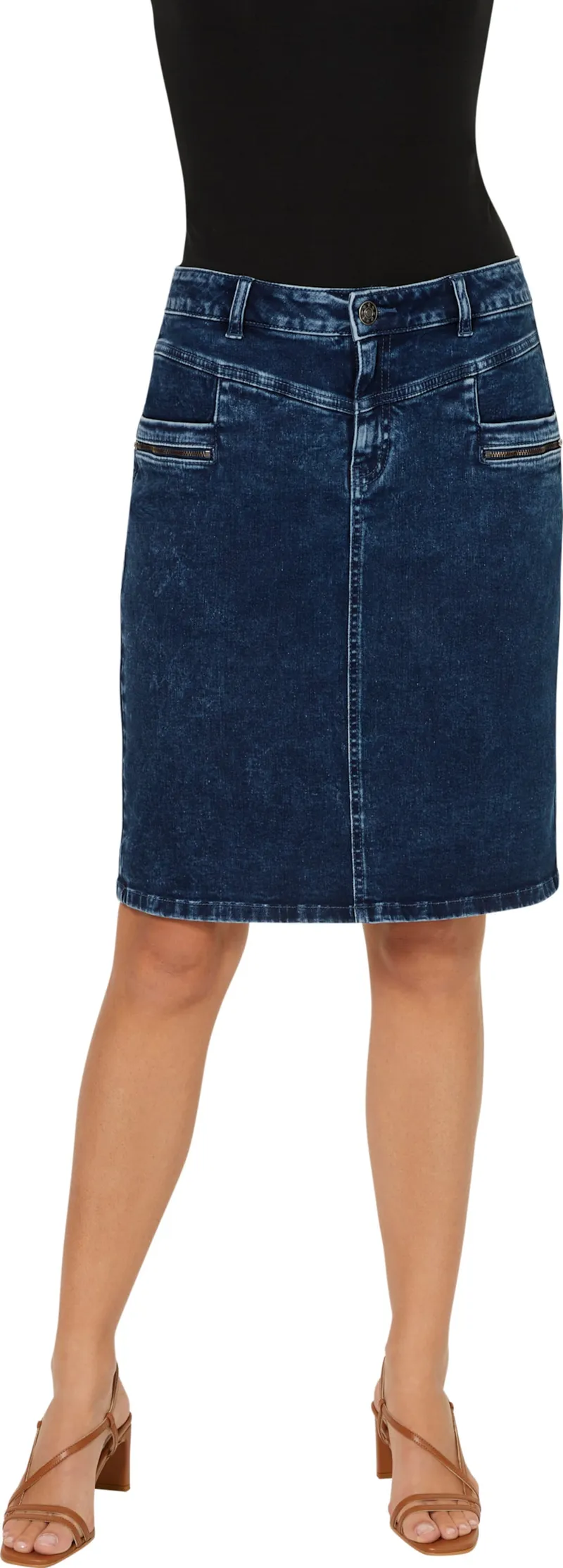 heine Jeansrock blue-stone-washed, Blue-stone-washed, – Produktbild 3 von 3