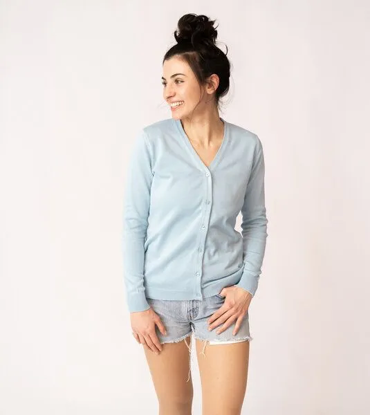 Gary Mash GARY MASH Cardigan Jodie aus Biobaumwolle, Blau, – Produktbild 1 von 4