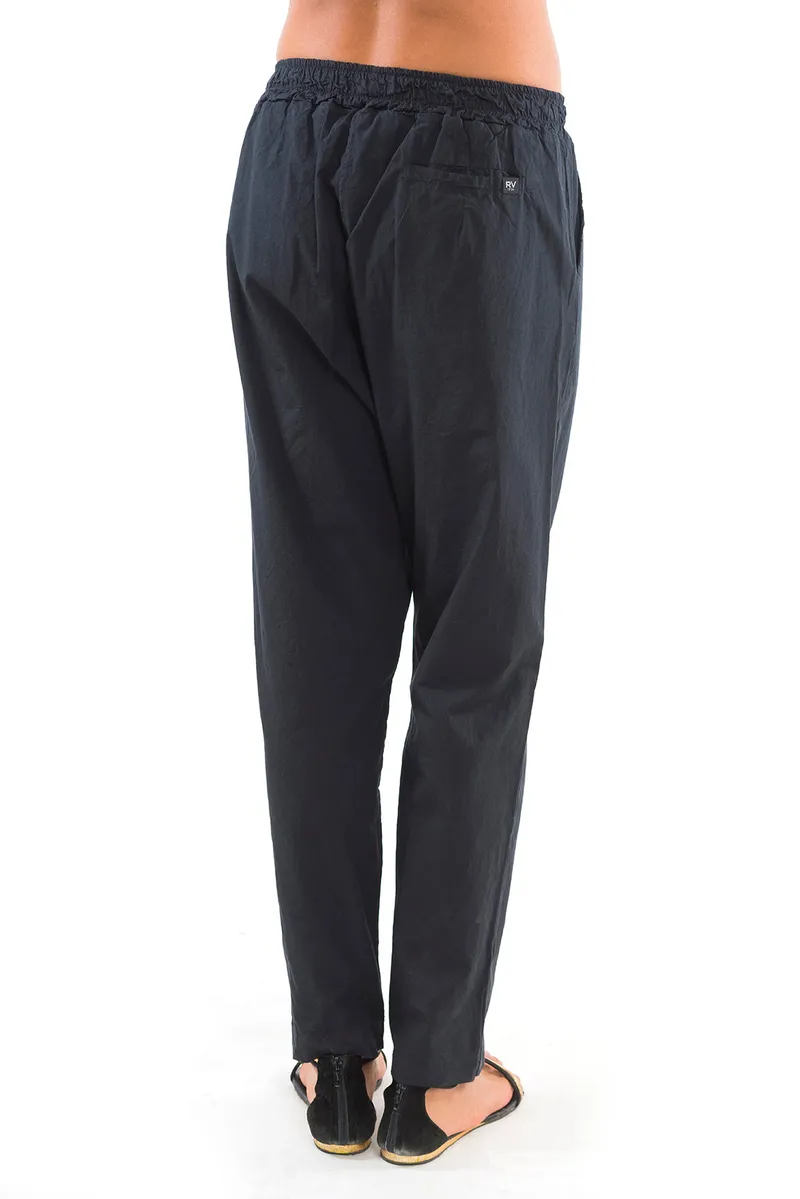 RAVENS VIEW IBIZA RAVENS VIEW IBIZA Damen vegan Hose Santorini Schwarz, Schwarz, – Produktbild 1 von 2