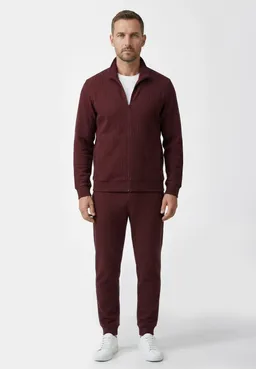 ORGANICATION ORGANICATION Herren vegan Jacke Jorrin Bordeaux – Produktbild 1 von 1