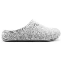 thies Veganer Slipper "thies ® PET", fair, mit Wechselfussbett, Light grey (grau), – Produktbild 1 von 1