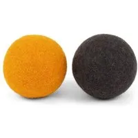 myfelt myfelt Hundespielzeug Ball Set, Ockergelb, anthrazit, – Produktbild 1 von 1