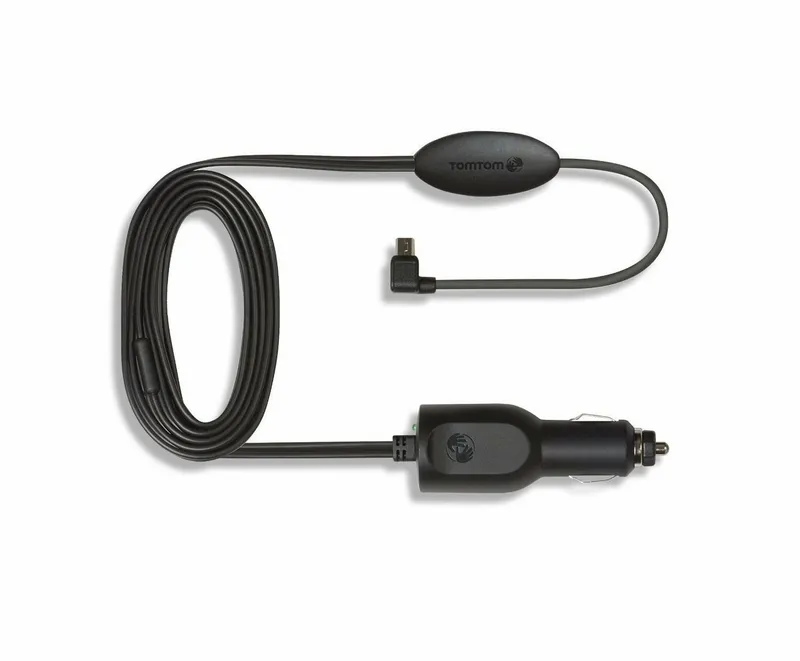 TomTom TomTom KFZ TMC Empfänger VIA 120 125 130 135 Ladekabel integriert 2in1 mobiles Navigationsgerät, Schwarz, – Produktbild 1 von 1