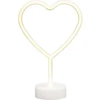 Konstsmide Konstsmide LED-Schlauchsilhouette "Herz" 6 h Timer, 78 Dioden warmweiß – Produktbild 1 von 1