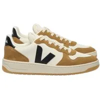 Veja Veja Herren-Sneaker V-10 Prime Leather Pure Black Tent – Produktbild 1 von 2