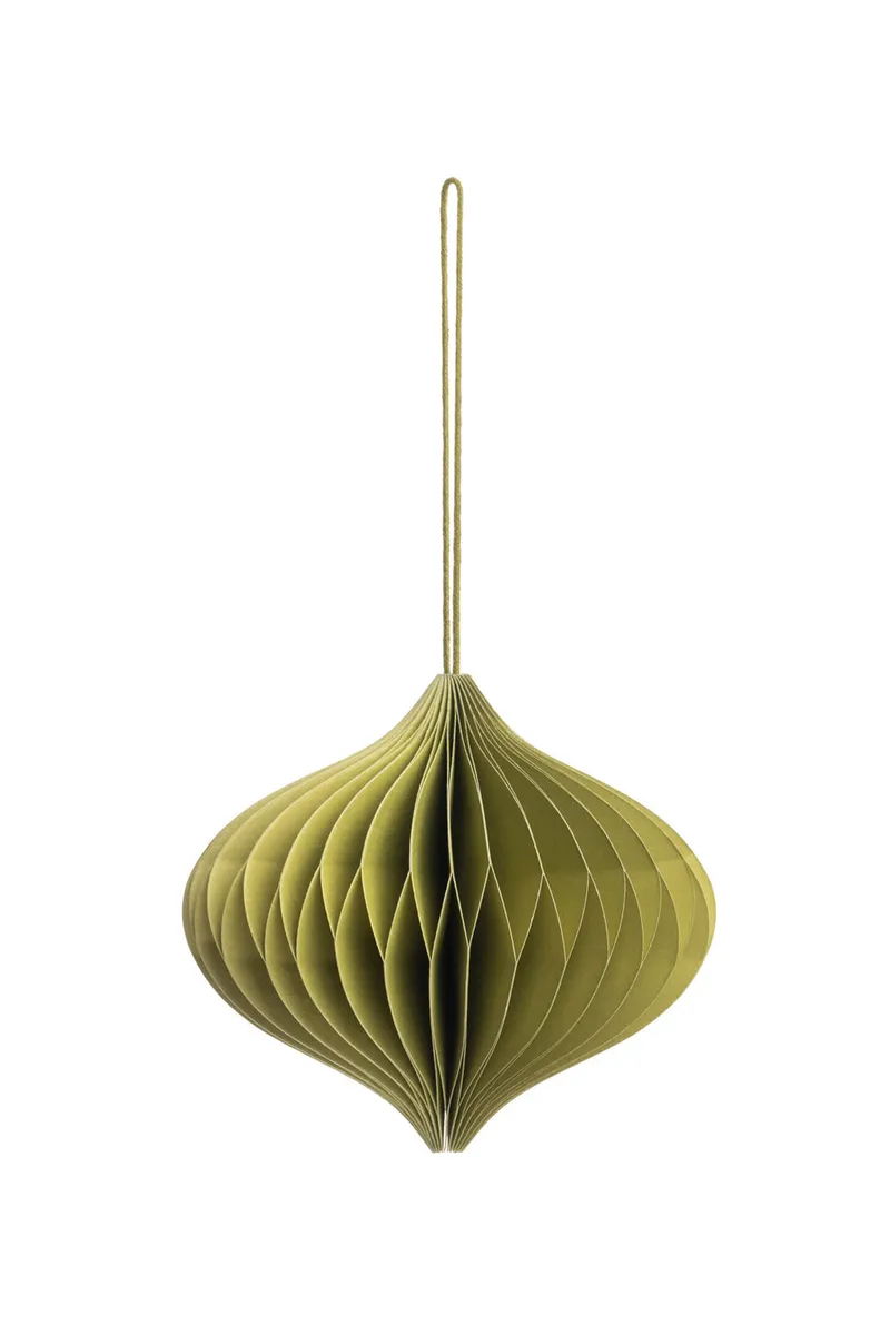 Tranquillo Papieranhänger GREEN DROP - grün – Produktbild 1 von 3