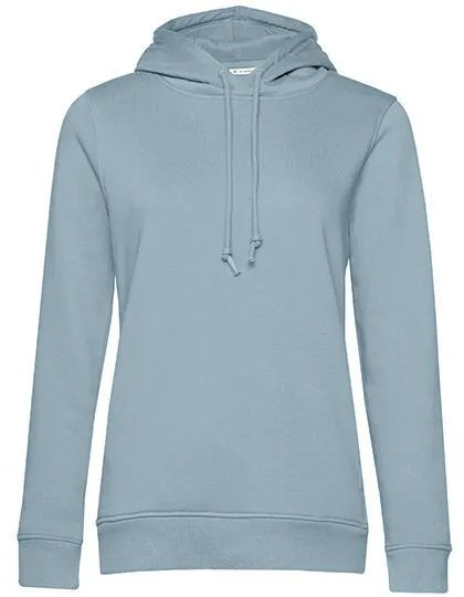 B&C Collection B&C Collection Damen Hoodie Sweatshirt Kapuzenpullover, Blue fog, – Produktbild 2 von 3