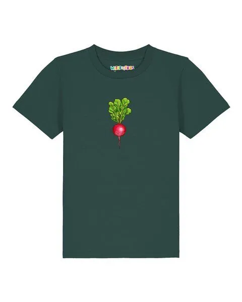 watabout.kids watabout.kids T-Shirt Kinder Radieschen, Glazed green, – Produktbild 1 von 2