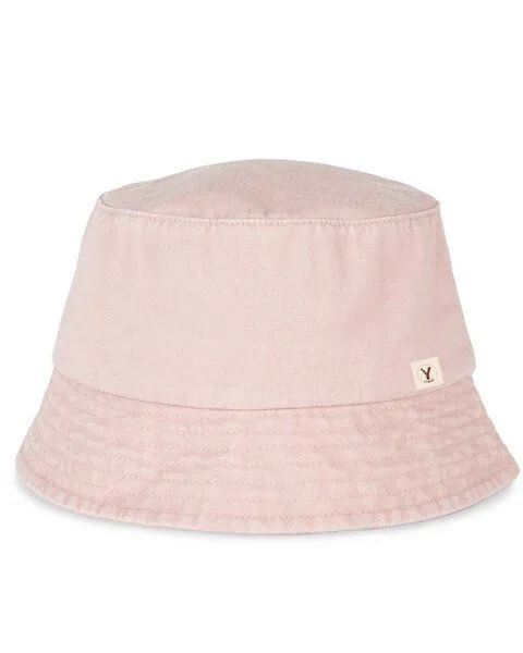 YTWOO YTWOO Fischerhut mit Washed Optik | Bucket Hat aus 100% Bio Baumwolle, Rose, – Produktbild 1 von 3