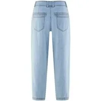 HempAge HempAge Damen Baggy Jeans Hanf/Bio-Baumwolle, Aqua (blau), – Produktbild 1 von 1
