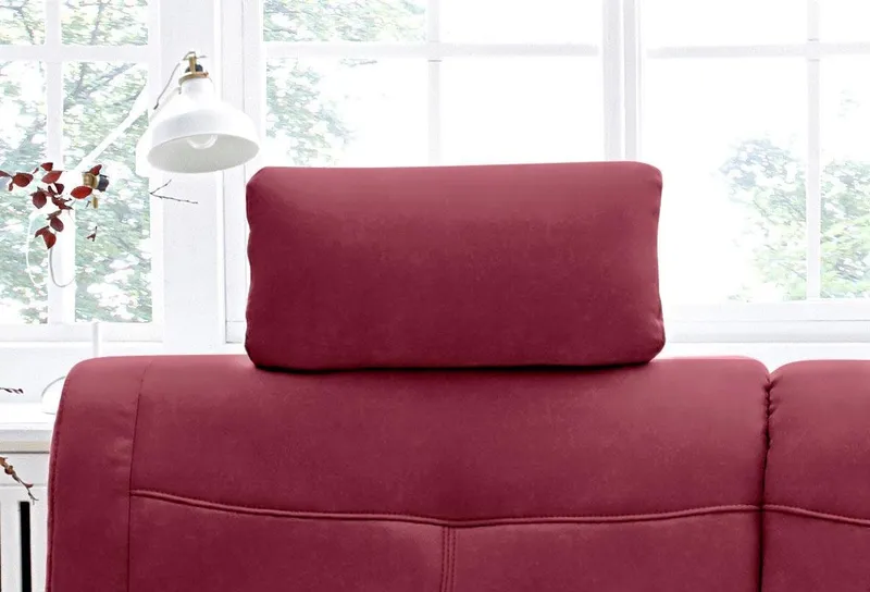 sit&more Sofa-Kopfstütze Sonoma, Rot, – Produktbild 2 von 5