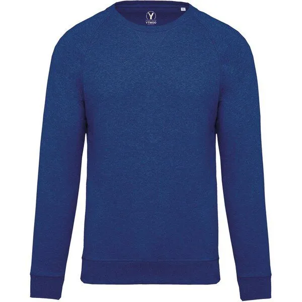 YTWOO YTWOO Premium Herren Sweatshirt, Ocean blue heather, – Produktbild 1 von 2